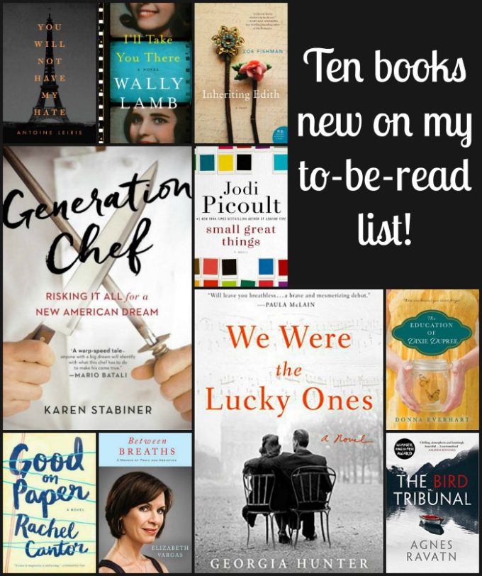 10 Books New to My To-Be-Read List | More - Novel Visits