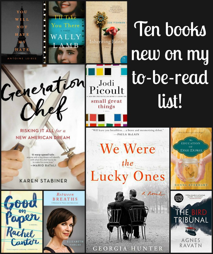 Books New to My TBR List - A look at interesting books that I've recently added to my large to-be-read pile. Selections include both fiction and nonfiction options.