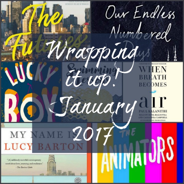 Wrapping it Up! January 2017  - Monthly wrap-up for January 2017 on Novel Visits.