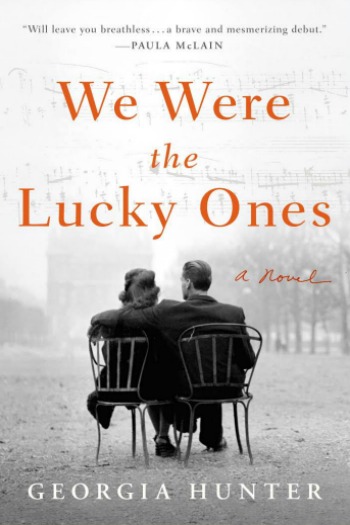 We Were the Lucky Ones by Georgia Hunter - This  sweeping debut (based on the author's own family history) follows the Kurcs, Polish Jews, as they fight to survive WWII.