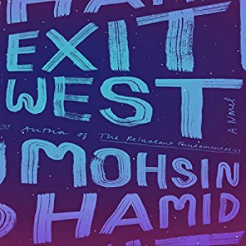 Exit West by Mohsin Hamid - Audio cover.