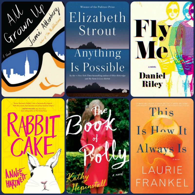 Collage of 6 Books from 2017 Summer Reading - Quirky and Fun