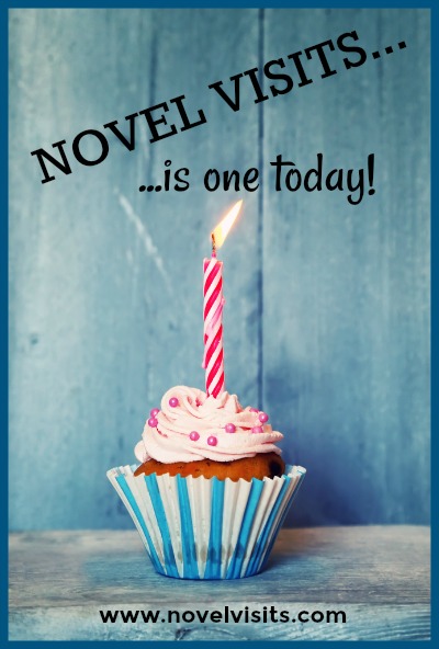 Novel Visits Turns One - On the first anniversary of launching Novel Visits, a look at lessons learned, both wonderful and tough, and a look at what's on the horizon for the blog.