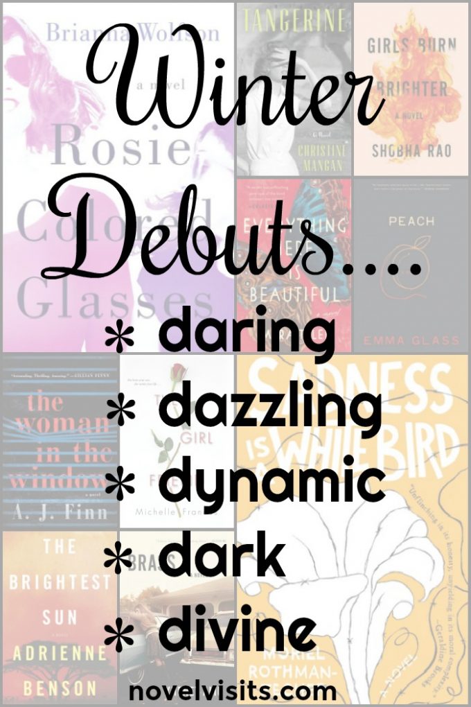 Novel Visits - Winter Debuts...Daring, Dazzling, Dynamic, Dark, Divine