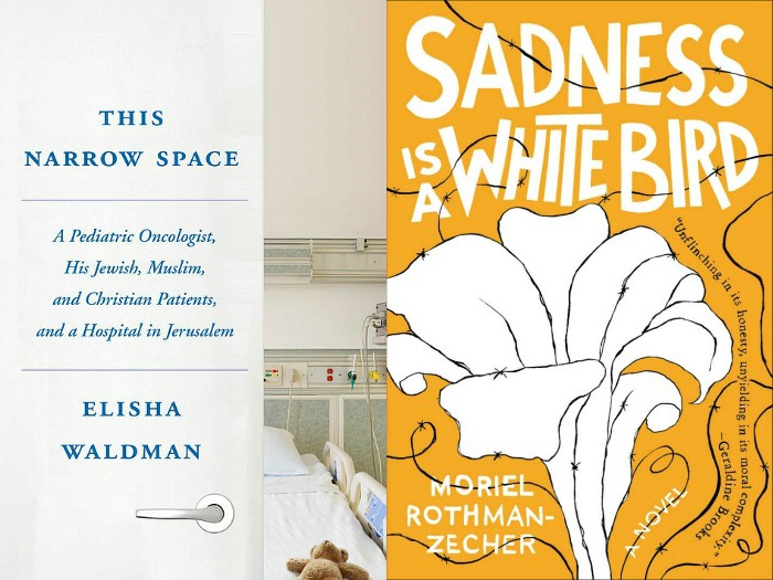 This Narrow Space by Elisha Waldman and Sadness is a White Bird by Moriel Rothman-Zecher