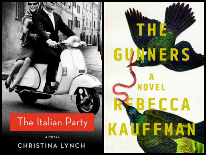 Novel Visits My Week in Books for 3/12/18 (Last Week's Reads) - The Italian Party by Christina Lynch and The Gunners by Rebecca Kauffman