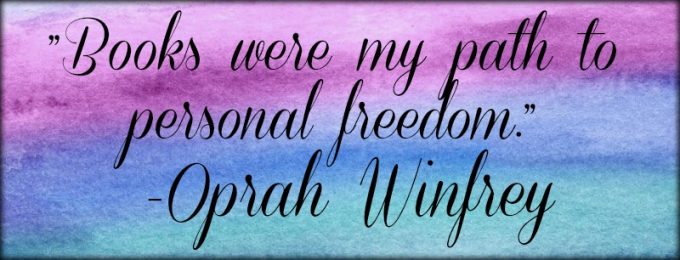 Novel Visits: My Favorite Bookish Quotes - "Books were my path to personal freedom." - Oprah Winfrey