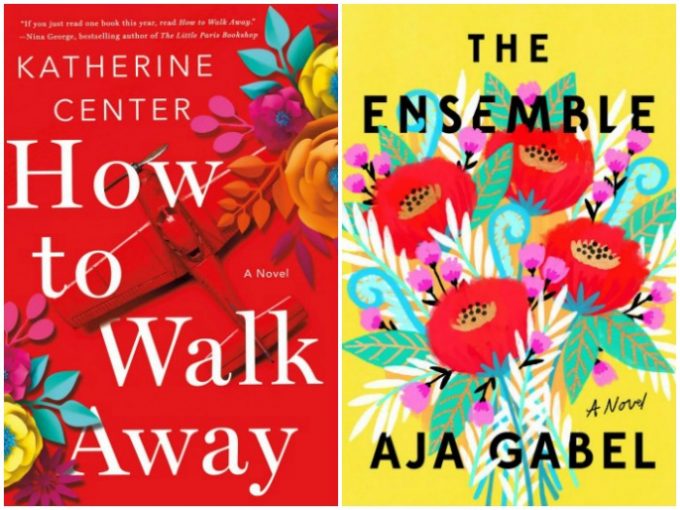 Novel Visits My Week in Books for 5/21/18: Currently Reading - How to Walk Away by Catherine Center and The Ensemble by Aja Gabel