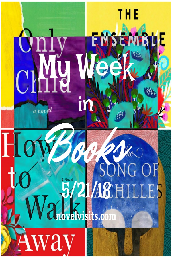 Novel Visits My Week in Books for 5/21/18 - A look back at books completed and books not completed, as well as those currently being read and a peek at what's next.