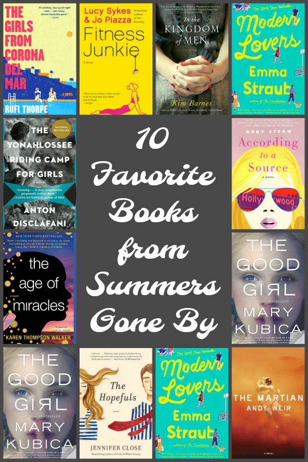 There's just something about reading in the summer! With summer reads I can always remember precisely where I was as I read a book I loved.