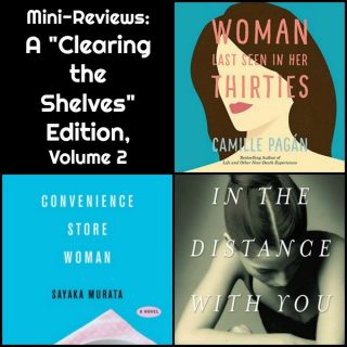Novel Visits Mini-Reviews: A Clearing the Shelves Edition, Volume 2 - Woman Last Seen in Her Thirties by Camille Paga, In the Distance With You by Carla Guelfenbein and Convenience Store Woman by Sakaya Murata