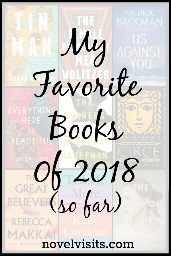 Novel Visits: My Favorite Books of 2018 (so far) - With the end of June nearly here and half the year already over, it's a good time to look back at the best of books for 2018...so far.