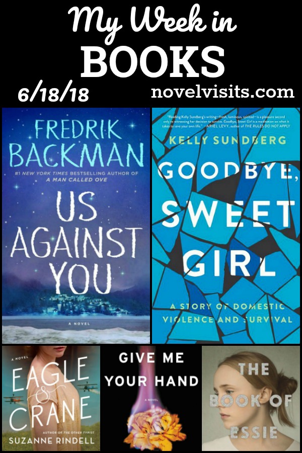 My Week in Books - All things books for Novel Visits: Those completed, what I'm reading now and a preview of books up next in the reading line up!