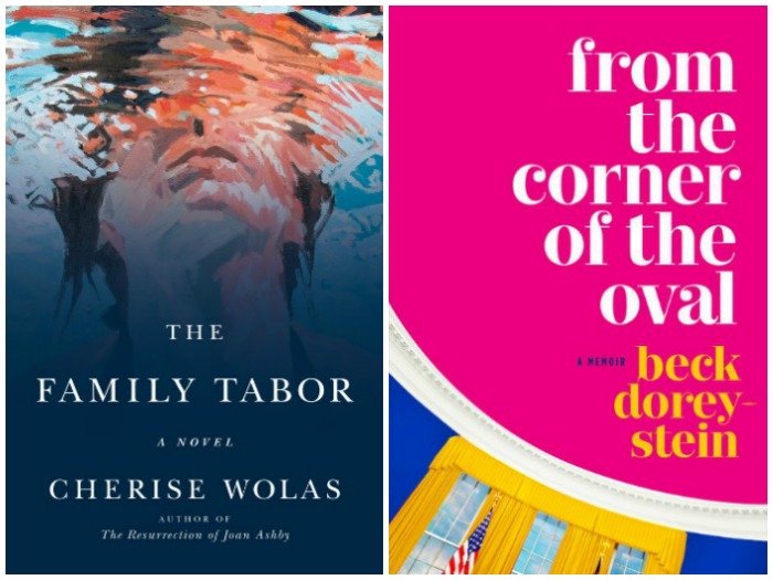 Novel Visits is WRAPPING IT UP! for JULY 2018: The Cream of the Crop (best books) - The Family Tabor by Cherise Wolas and From the Corner of the Oval by Beck Dorey-Stein