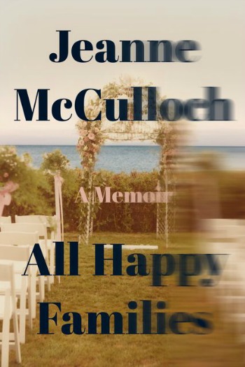 Novel Visits' My Week in Books for 8/20/18: Last Week's Read - All Happy Families by Jeanne McCulloch