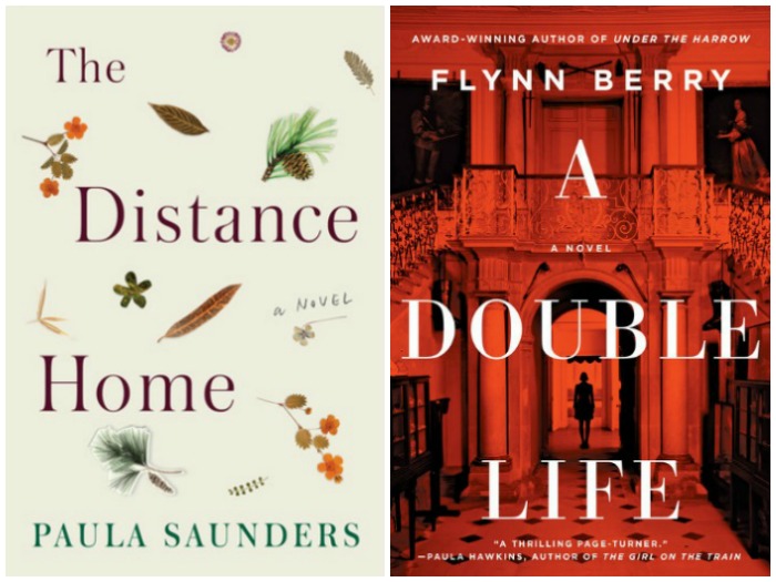 Novel Visits' My Week in Books for 8/6/18: Currently Reading - The Distance Home by Paula Saunders and A Double Life by Flynn Berry