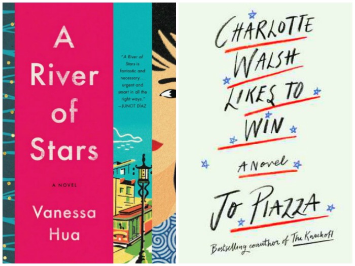 Novel Visits' My Week in Books for 8/6/18: Last Week's Reads - A River of Stars by Vanessa Hua and Charlotte Walsh Likes to Win by Jo Piazza