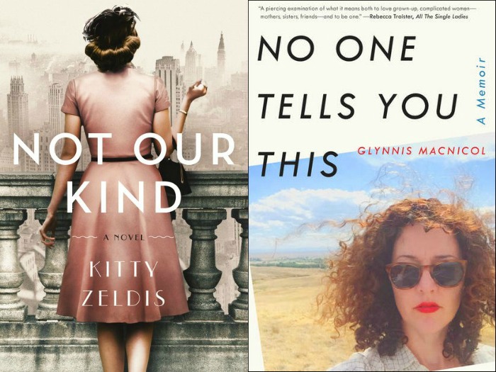 Novel Visits' My Week in Books for 8/20/18: Likely to Read Next - Not Our Kind by Kitty Zeldis and No One Tells You This by Glynnis MacNicol