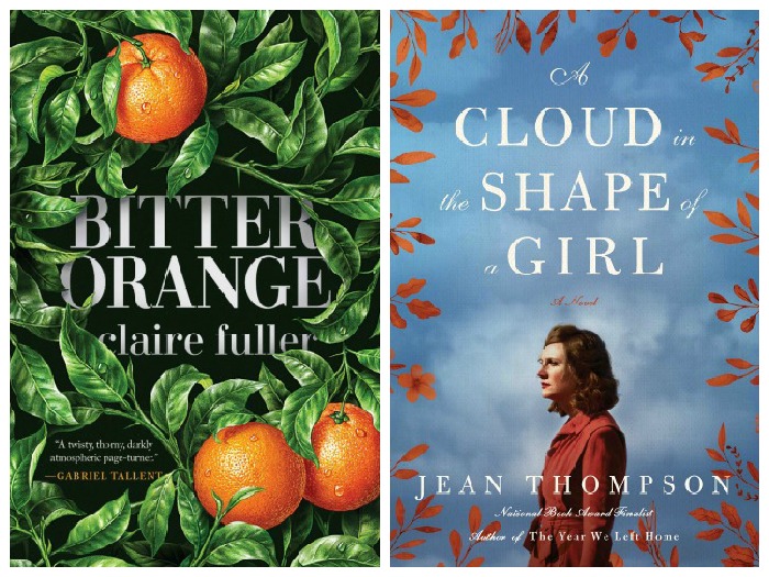 Novel Visits' My Week in Books for 9/24/18: Likely to Read Next - Bitter Orange by Claire Fuller and A Cloud in the Shape of a Girl by Jean Thompson