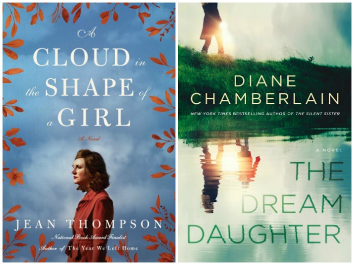 Novel Visits' My Week in Books for 10-8-18: Currently Reading - A Cloud in the Shape of a Girl by Jean Thompson and The Dream Daughter by Diane Chamberlain