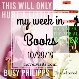 Novel Visits' My Week in Books for 10/29/18