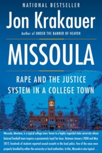 Novel Visits' Nonfiction November Mini-Reviews - Missoula by Jon Krakauer