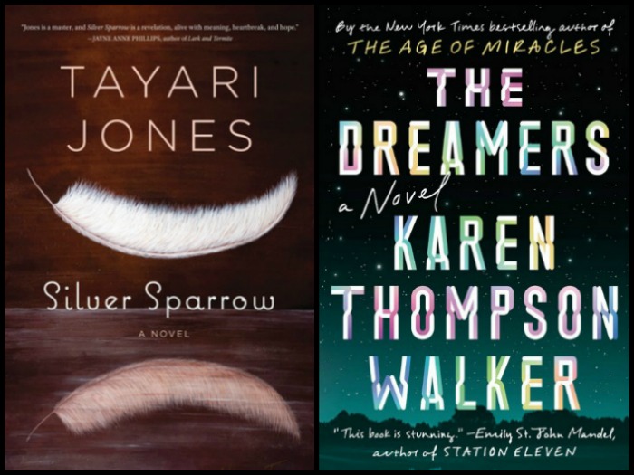 Novel Visits' My Week in Books for 12/24/18: Currently Reading - Silver Sparrow by Tayari Jones and The Dreamers by Karen Thompson Walker