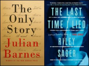 Novel Visits' New-to-Me Authors for 2018: One and Done Authors - Julian Barnes with The Only Story and Riley Sager with The Last Time I Lied