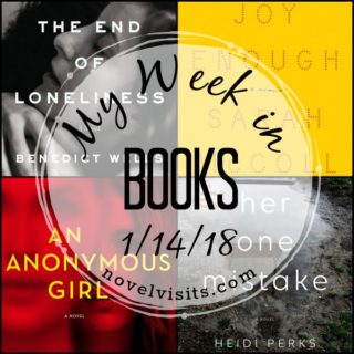 Novel Visits' My Week in Books for 1/14/19
