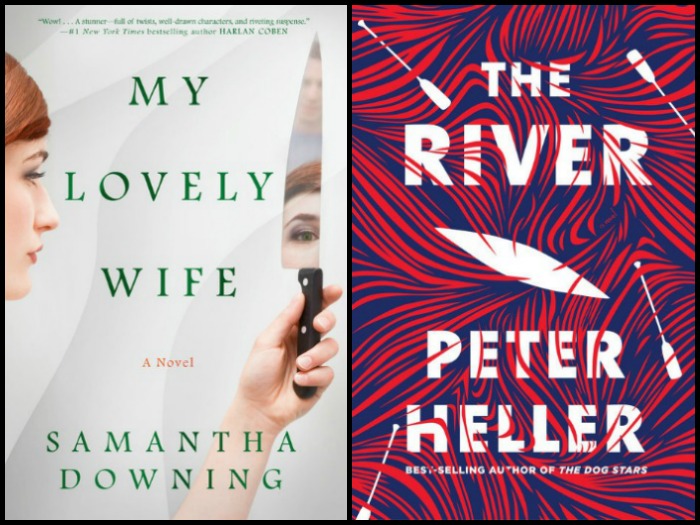 Novel Visits' My Week in Books for 3/11/19: Currently Reading - My Lovely Wife by Samantha Downing and The River by Peter Heller