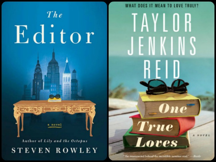 Novel Visits' My Week in Books for 3/18/19: Currently Reading - The Editor by Steven Rowley and One True Loves by Taylor Jenkins Reid