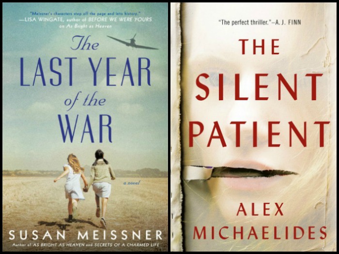 Novel Visits' My Week in Books for 3/11/19: Last Week's Reads - The Last Year of the War by Susan Meissner and The Silent Patient by Alex Michaelides