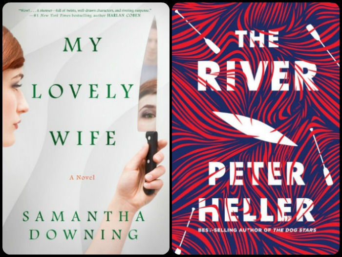 Novel Visits' My Week in Books for 3/18/19: Last Week's Reads - My Lovely Wife by Samantha Downing and The River by Peter Heller