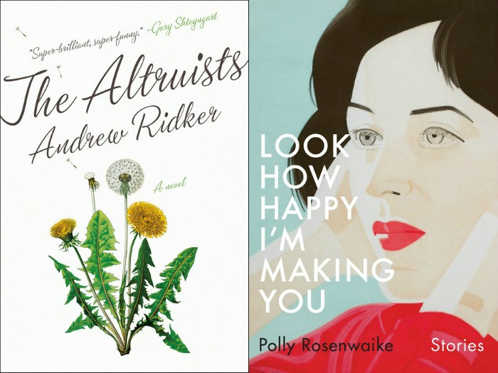 Novel Visits' My Week in Books for 3/4/19: Likely to Read Next - The Altruists by Andrew Ridker and Look How Happy I'm Making You by Polly Rosenwaike