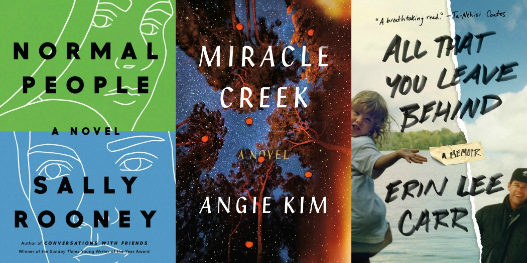 Novel Visits' My Week in Books for 4/22/19: Last Week's Reads - Normal People by Sally Rooney, Miracle Creek by Angie Kim and All That You Leave Behind by Erin Lee Carr