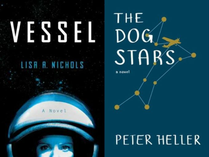 Novel Visits' My Week in Books for 5/13/19: Currently Reading - Vessel by Lisa A. Nichols and The Dog Stars by Peter Heller