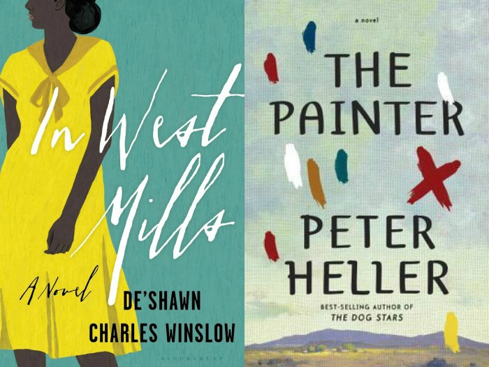 Novel Visits' My Week in Books for 5/20/19: Currently Reading - In West Mills by De'Shawn Charles Winslow and The Painter by Peter Heller