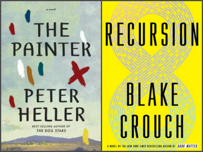 Novel Visits' My Week in Books: Currently Reading - The Painter by Peter Heller and Recursion by Blake Crouch