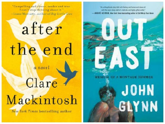 Novel Visits' My Week in Books for 6/17/19: Currently Reading - After the End by Claire Mackintosh and Out East by John Glynn