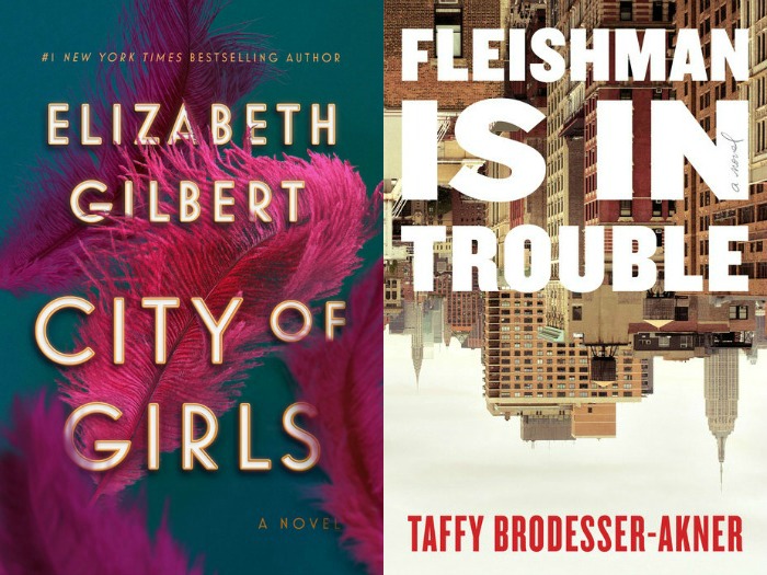 Novel Visits' My Week in Books for 6/3/19: Likely to Read Next - City of Girls by Elizabeth Gilbert and Fleishman is in Trouble by Taffy Brodesser-Akner