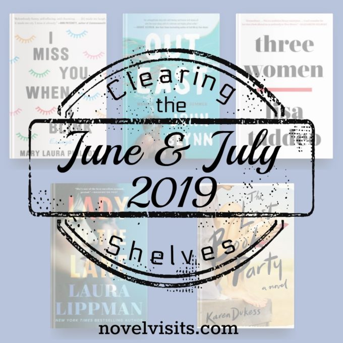 Novel Visits' Clearing the Shelves June and July 2019 