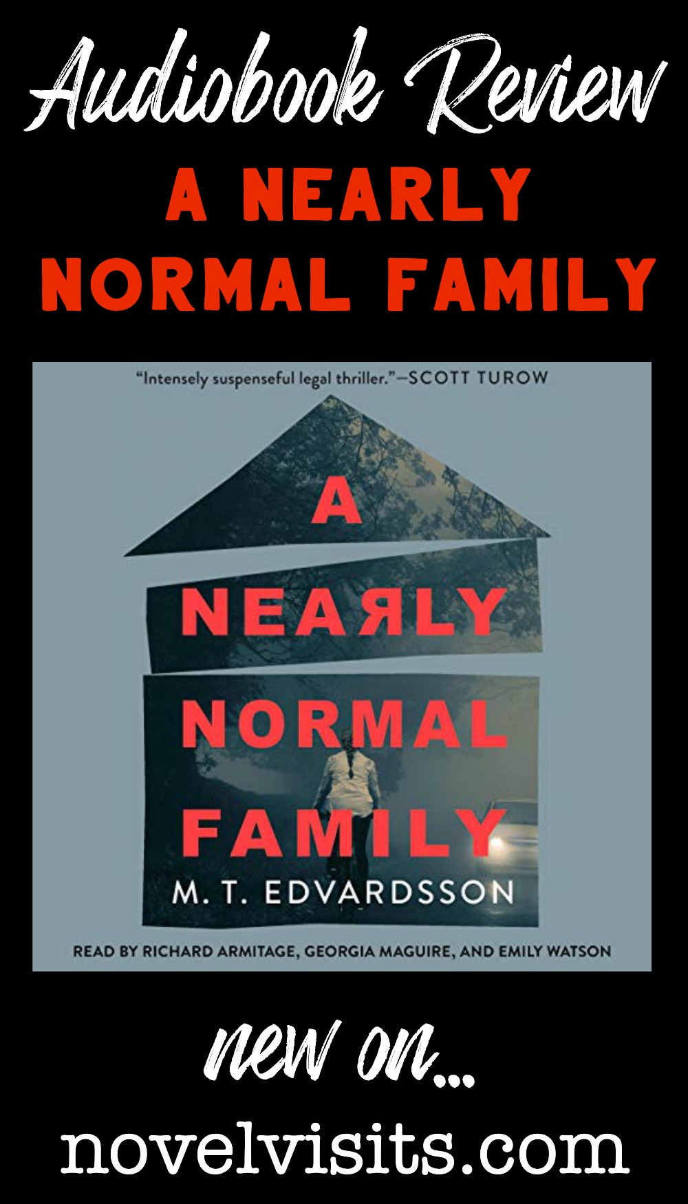 A Nearly Normal Family by M.T. Edvardsson | Audiobook Review - Novel Visits