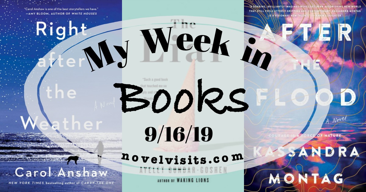 My Week in Books 9/16/19 | More - Novel Visits