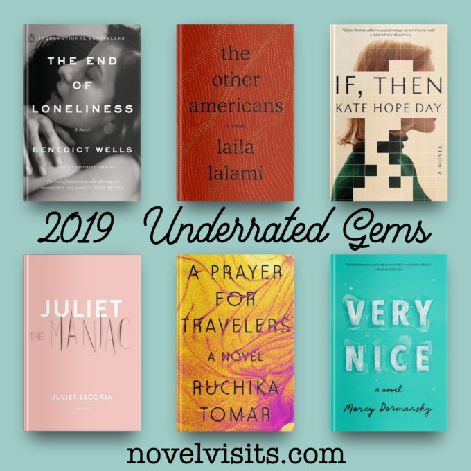 Novel Visits' Six 2019 Underrated Gems