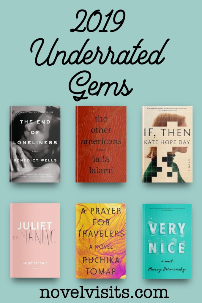 Novel Visits' Six 2019 Underrated Gems