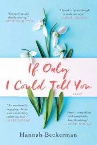 If Only I could Tell You by Hannah Beckerman
