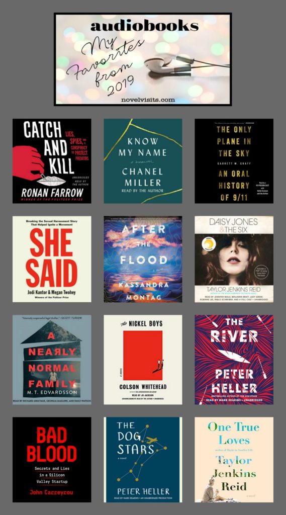 Novel Visits' AUDIOBOOKS ~ My Favorites from 2019