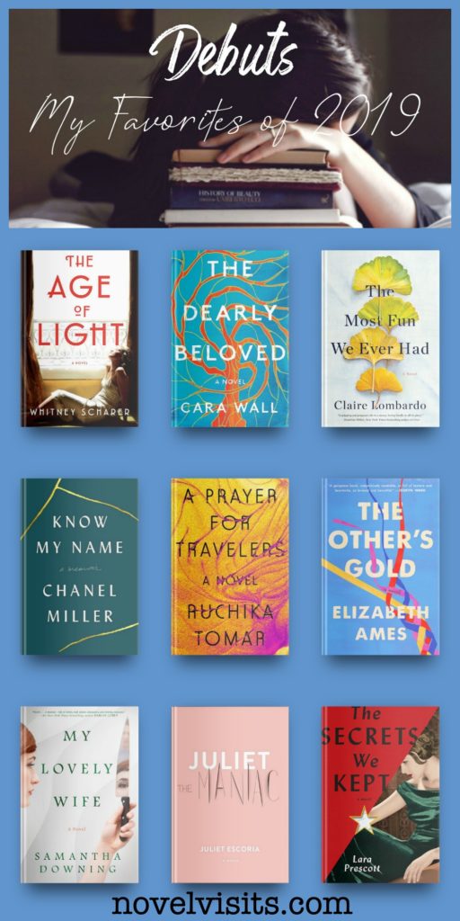 Novel Visits' DEBUTS - My Favorites of 2019