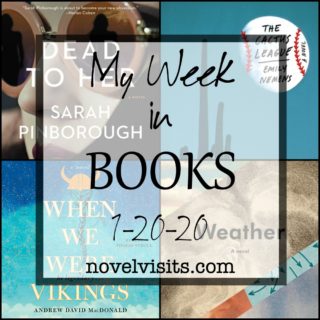 Novel Visits' My Week in Books for 1/20/2020