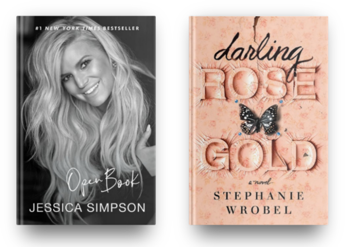 Open Book by Jessica Simpson and Darling Rose Gold by Stephanie Wrobel